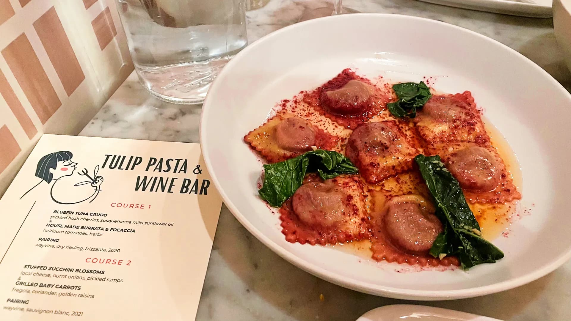 Tulip Pasta & Wine Bar - Food 1